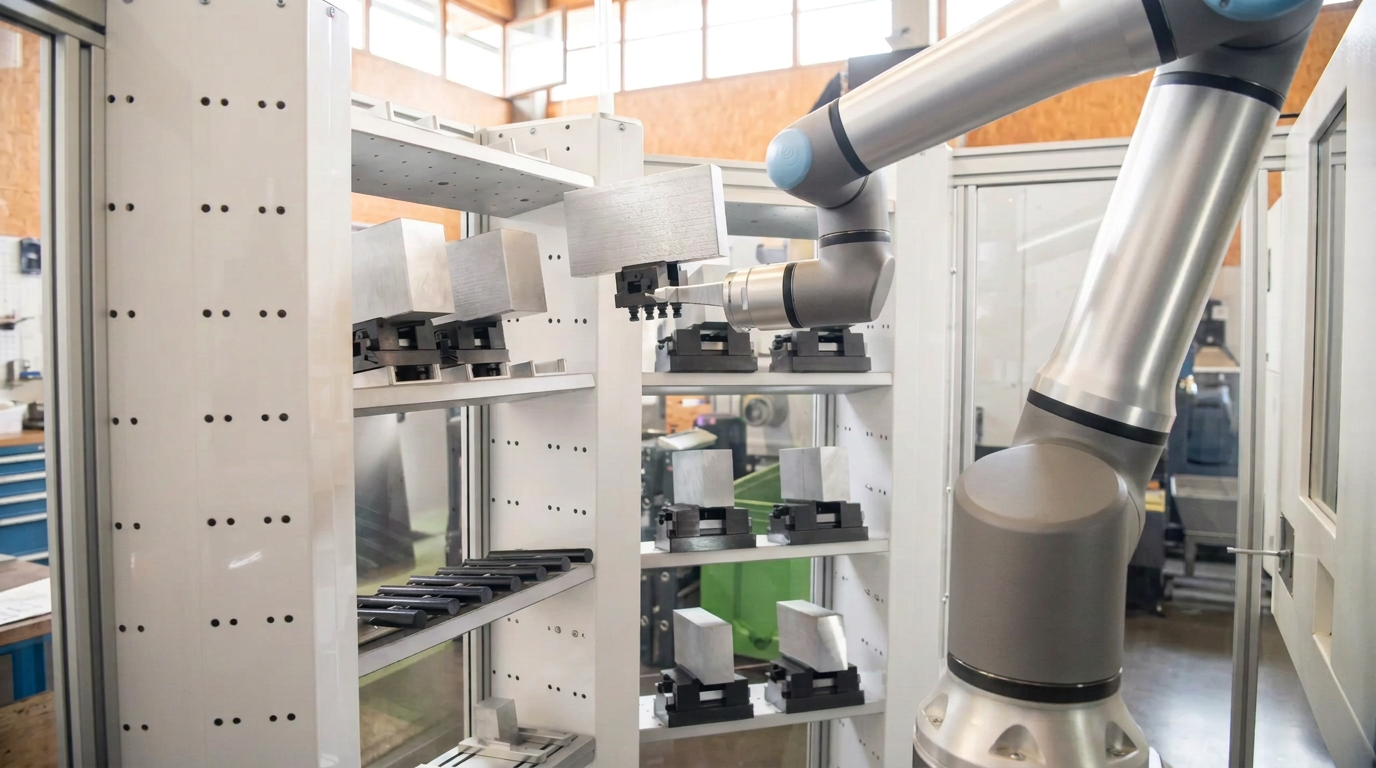 Collaborative robotic palletizing system